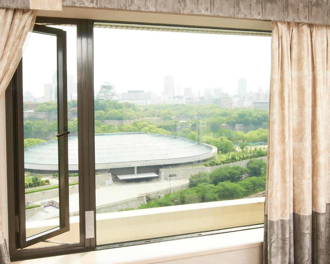 Hotel New Otani Osaka Eksteriør billede View of the National Olympic Sports Centre from the hotel