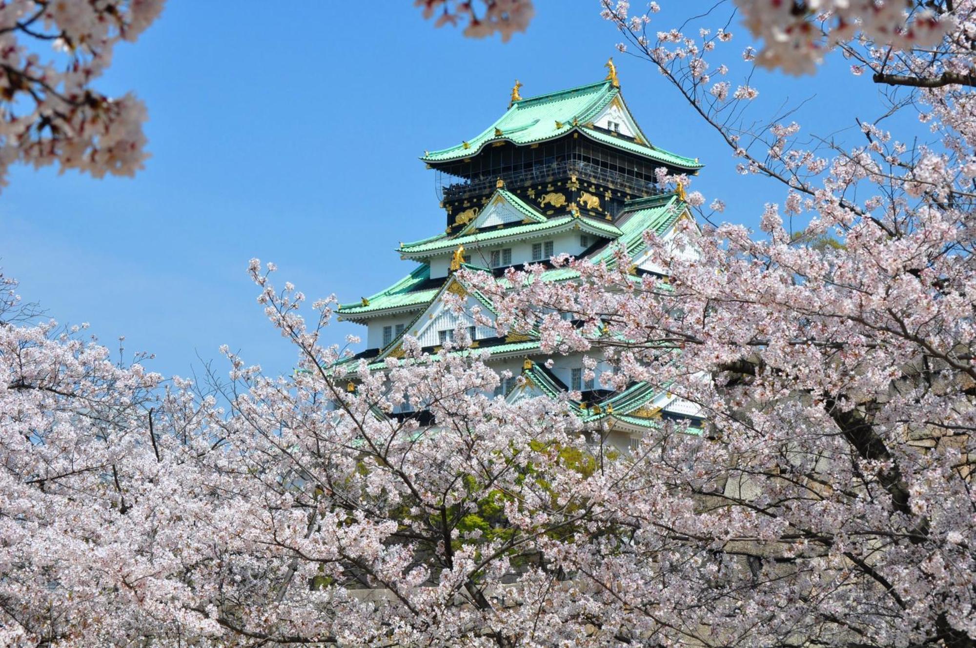 Hotel New Otani Osaka Eksteriør billede Osaka Castle