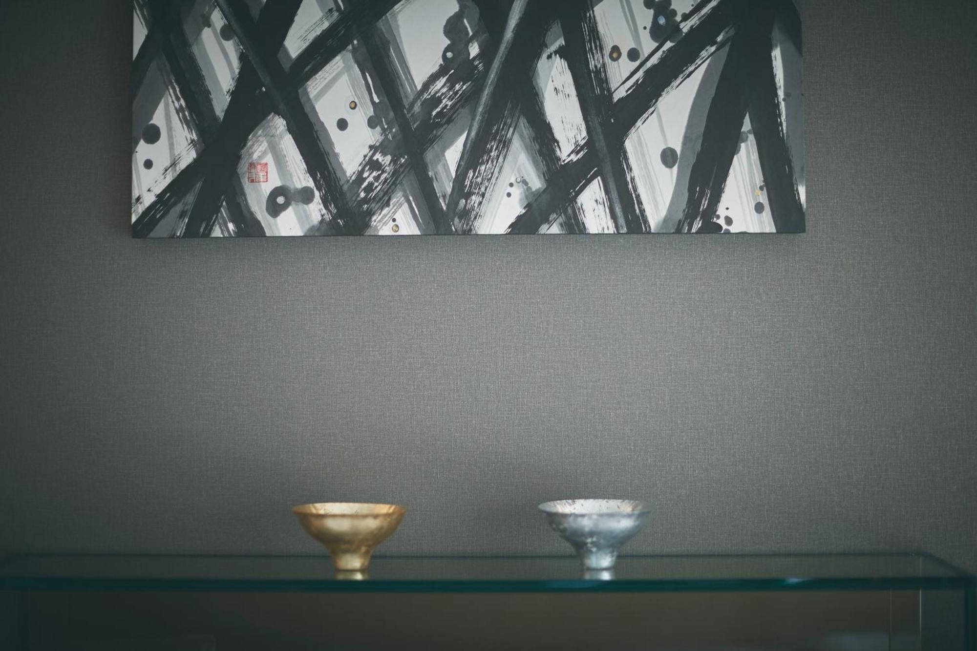 Hotel New Otani Osaka Eksteriør billede A painting by the artist