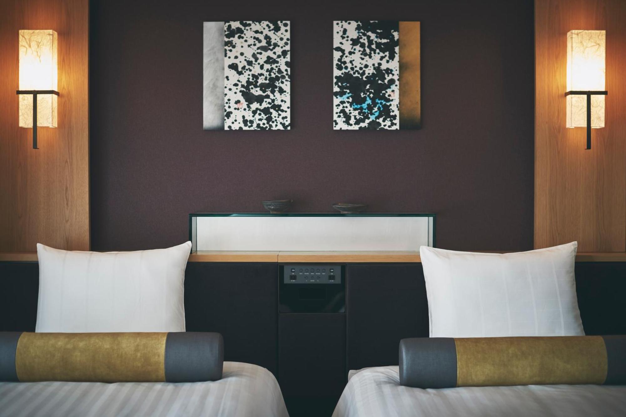 Hotel New Otani Osaka Eksteriør billede A room at the hotel