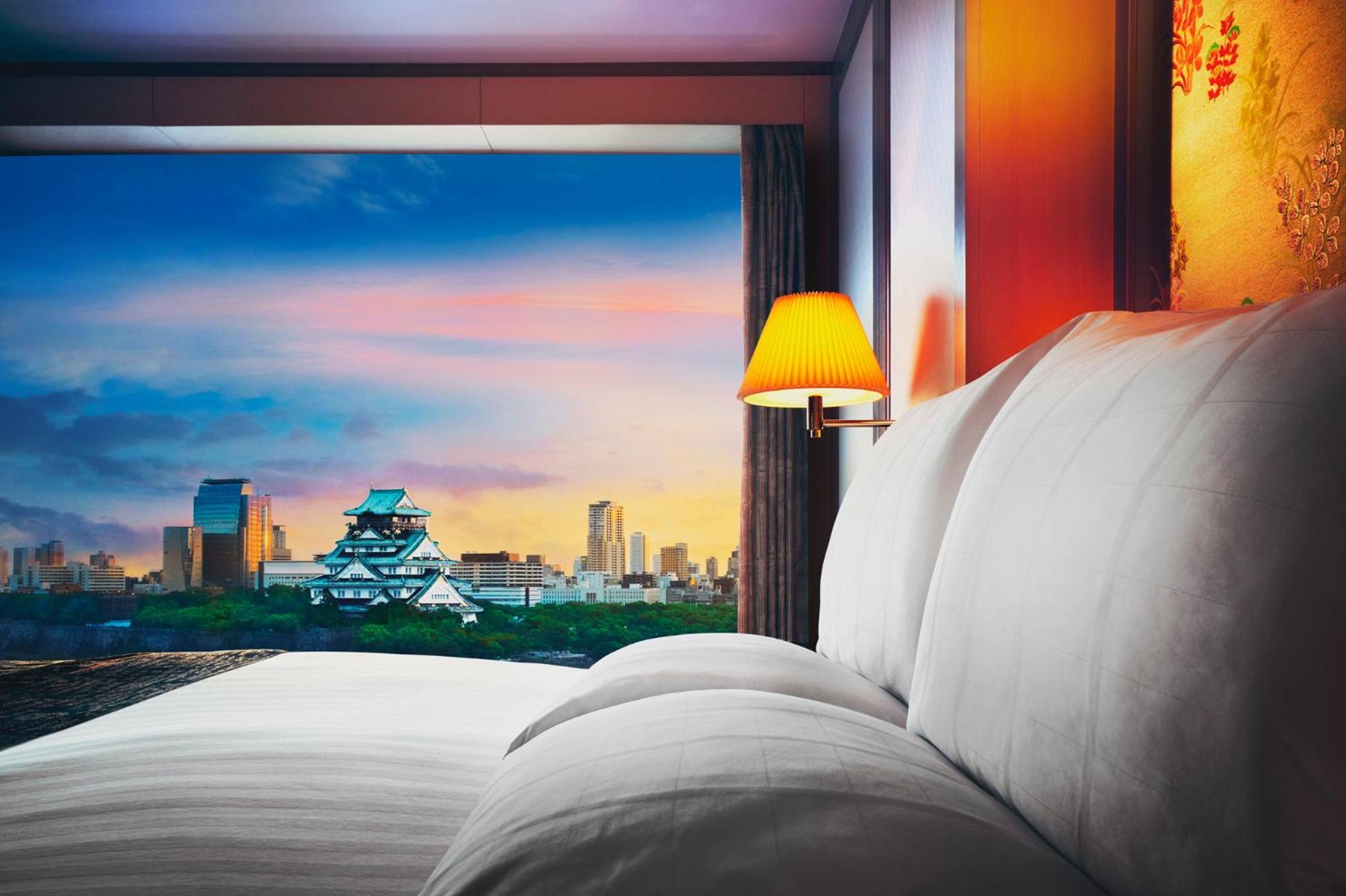 Hotel New Otani Osaka Eksteriør billede Guest room