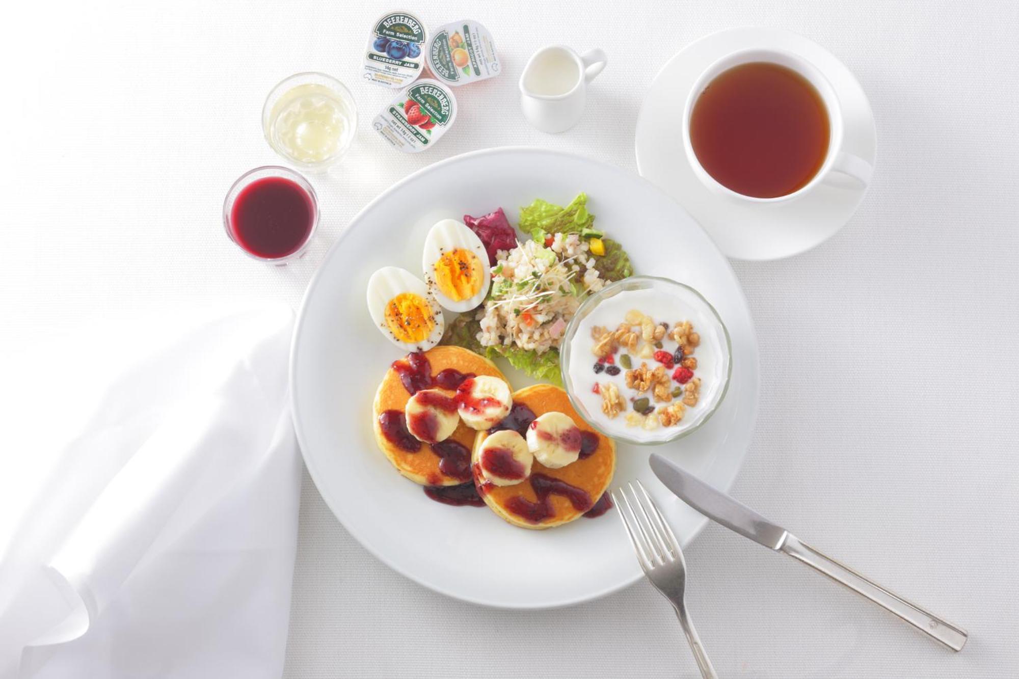 Hotel New Otani Osaka Eksteriør billede A typical breakfast